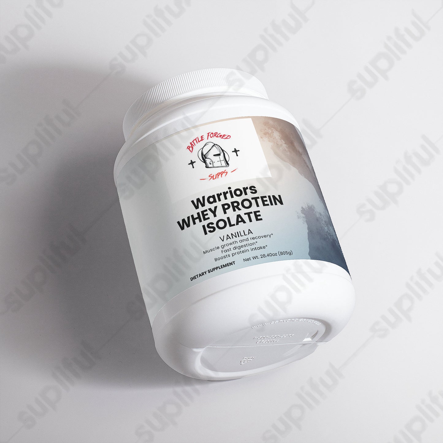 Warriors Whey Protein Isolate (Vanilla)