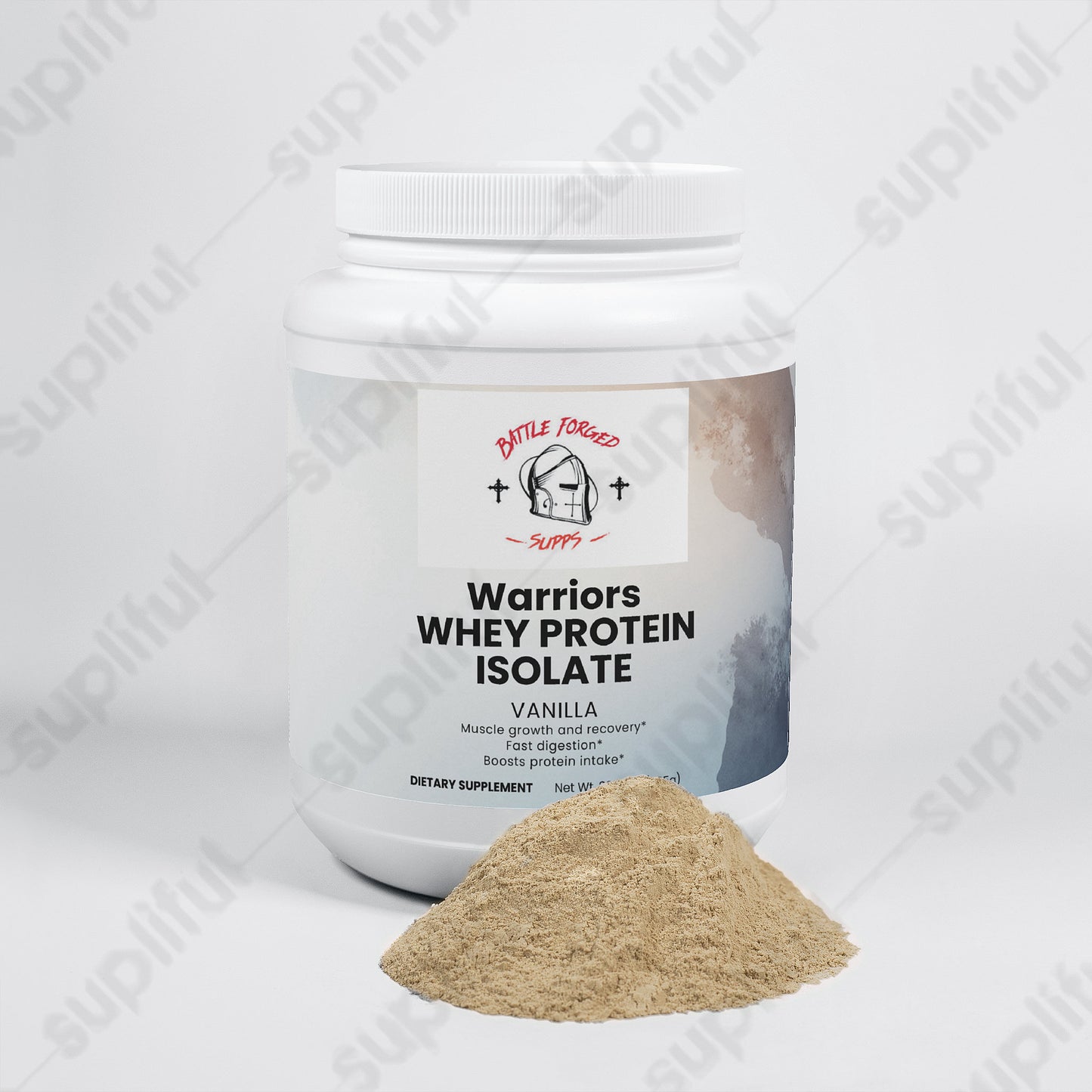Warriors Whey Protein Isolate (Vanilla)