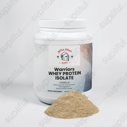 Warriors Whey Protein Isolate (Vanilla)
