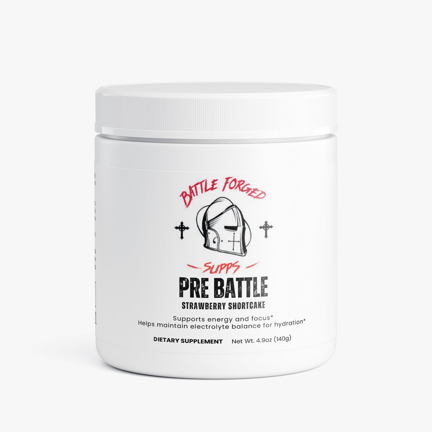 'PRE BATTLE' PRE-WORKOUT  (Strawberry Shortcake)