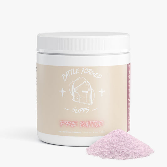 'PRE BATTLE' PRE-WORKOUT  (Strawberry Shortcake)