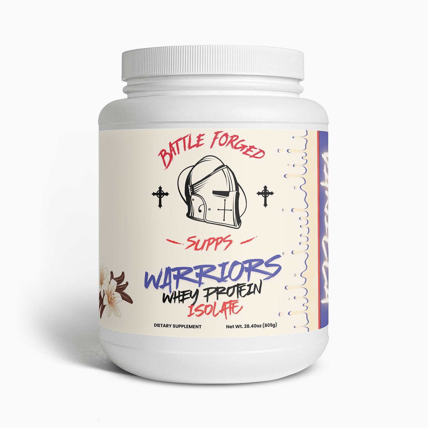 Warriors Whey Protein Isolate (Vanilla)